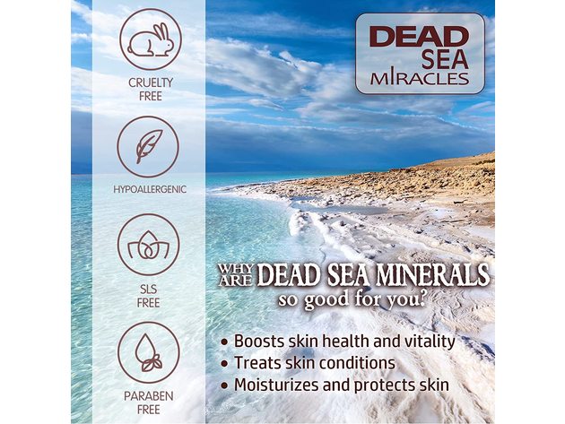Deluxe Dead Sea Mineral Spa Basket Kit
