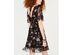 American Rag Juniors Tie Back Fit and Flare Dress Evening Sand Combo Size Small