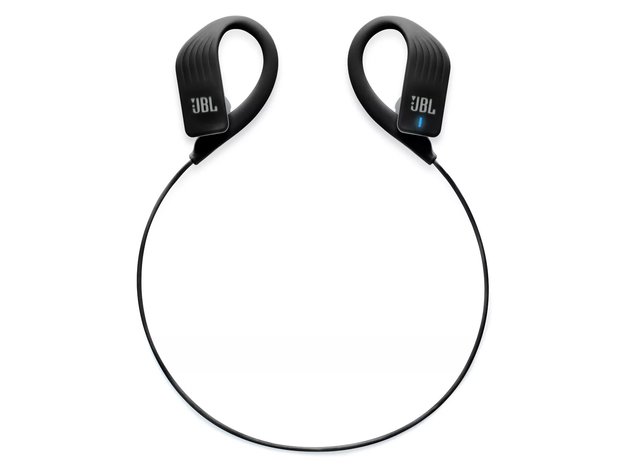 JBL Endurance Sprint Waterproof Wireless In-Ear Headphones with 8 Hour Battery, Black (New Open Box)