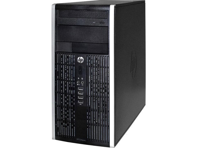 HP Compaq Elite 8200 Tower Computer PC, 3.20 GHz Intel i5 Quad Core Gen 2, 16GB DDR3 RAM, 250GB SATA Hard Drive, Windows 10 Home 64 bit (Renewed)