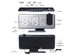 LED Digital Smart Alarm Clock (Black)