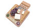 Bamboo Cheese Board & Cutlery Set + 2 Ramekins