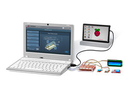 CrowPi L Advanced Kit: Real Raspberry Pi Laptop for Learning Programming & Hardware