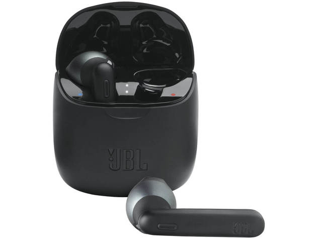 JBL T225TWSBLK Tune 225TWS True Wireless Earbuds - Black