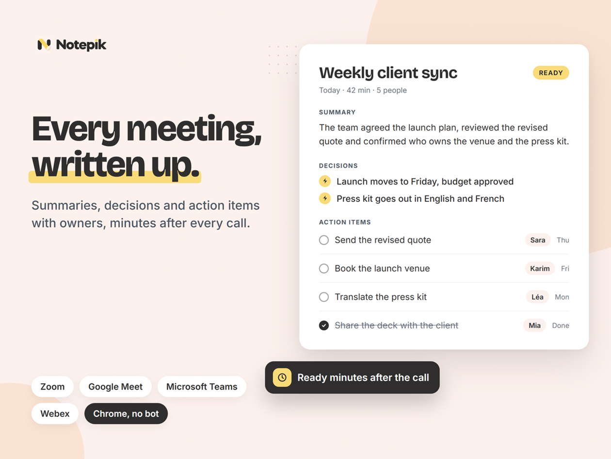 Notepik Lifetime Subscription