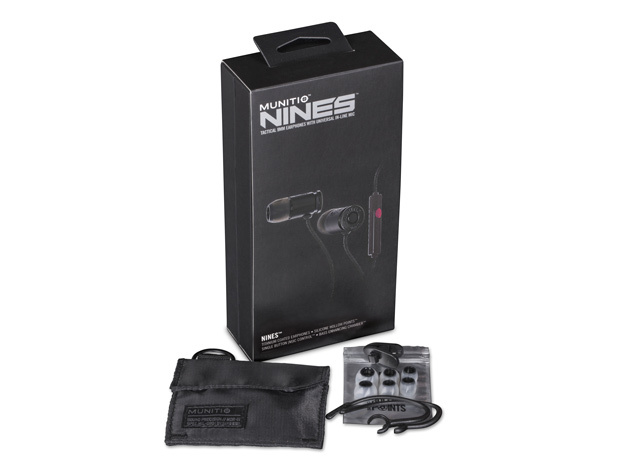 Munitio NINES Tactical Earbuds