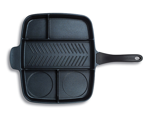 MasterPan Multi-Sectional Meal Skillet