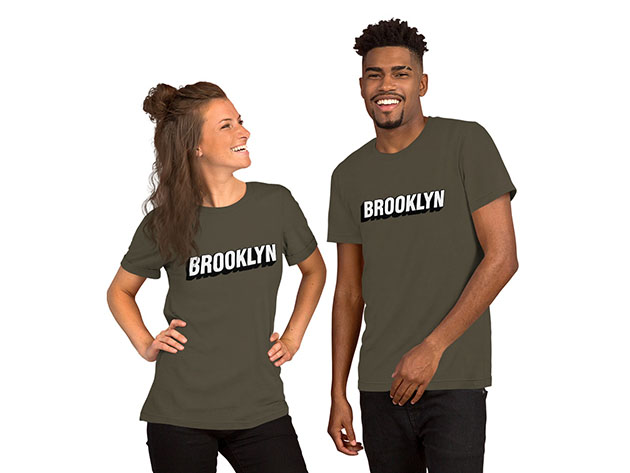 BROOKLYN Unisex T-Shirt – Army (XL)