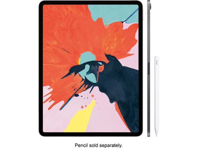 Apple iPad Pro 3rd Gen (MTJ02LL/A) 12.9", 256GB, WiFi & Cellular (Refurbished)