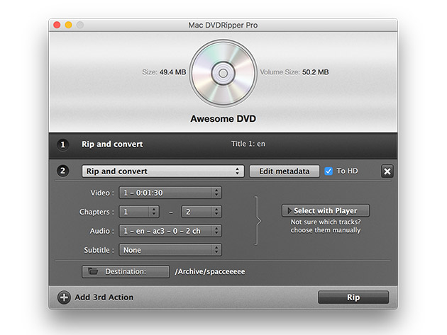 Mac DVDRipper Pro