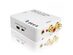Digital to Analog Audio Decoder by OREI, Convert Decode Dolby Digital Audio SPDIF/Coaxial 5.1-Channel Input to RCA L/R/3.5mm Headphone Output Converter - DA34