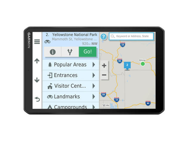 Garmin RV890LMTS 8 inch RV 890 GPS Navigator