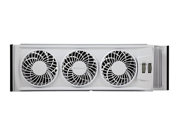 Enjoy Powerful Whole Room Cooling with This Fan's 3 Speed Settings, Firm Fit Design, & More!
