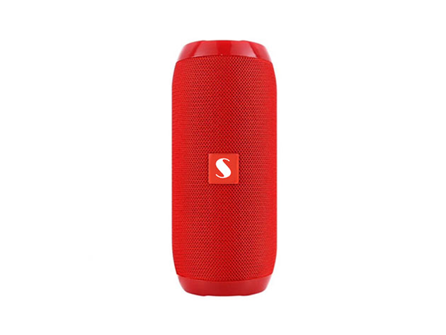 Music Manager Bluetooth Speaker & Subwoofer (Red)
