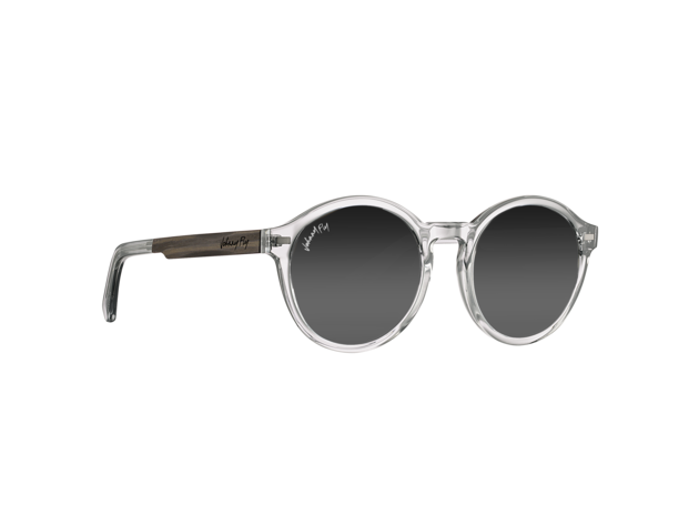 UFO Sunglasses Tinted Crystal / Smoke Polarized | Mel Magazine