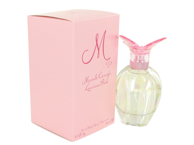 Luscious Pink by Mariah Carey Eau De Parfum Spray 3.4 oz for Women (Package of 2)