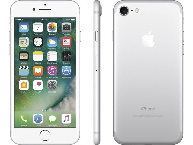 Apple iPhone 7 Unlocked Silver/32GB/Grade A+ (Refurbished)