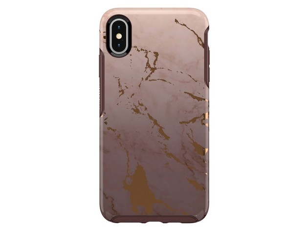 OtterBox Lost My Marbles Symmetry Series Protective Case for iPhone XS Max, Brown (New Open Box)
