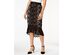 Thalia Sodi Women's Lace Flounce High-Low Skirt Black Size Small