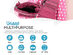 Krediz Leather Crossbody Bag for Women (Regular/Hot Pink)