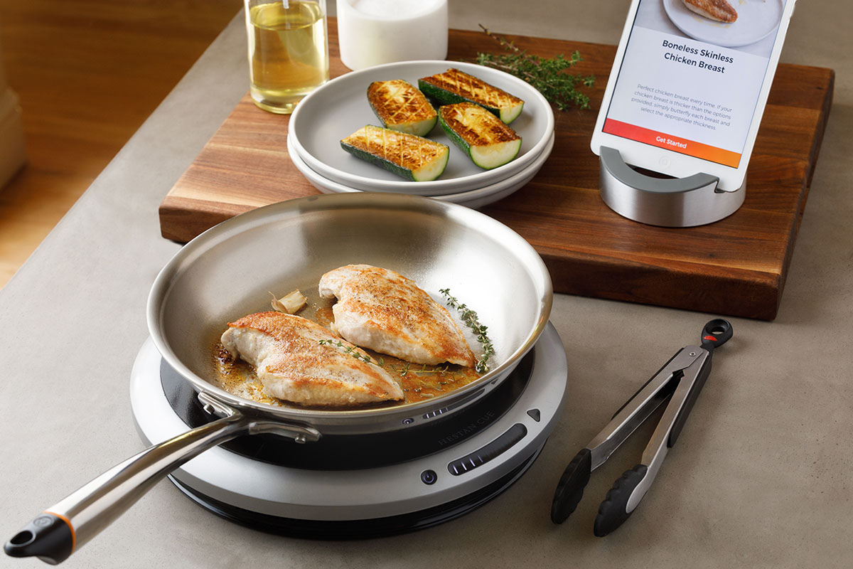 Hestan Cue 28cm Smart Pan + Induction Cooktop