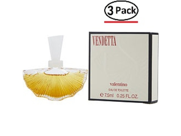 VENDETTA by Valentino EDT .25 OZ MINI (Package Of 3)