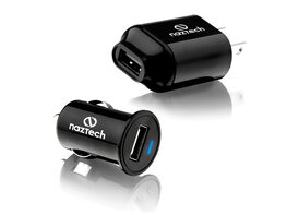 Micro USB Wall and Car Charger for Samsung S2,S3,S4 & iPhone 4, includes Micro USB and  Apple 30 Pin Cable