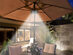 Outdoor Multifunctional 24+4 LED Umbrella Lamp