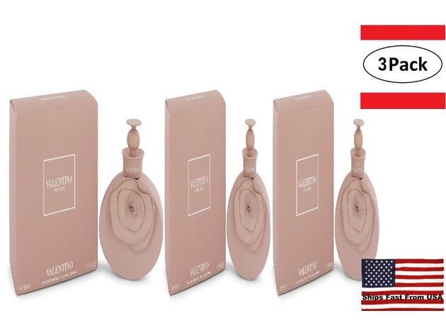 3 Pack Valentina Poudre by Valentino Eau De Parfum Spray 1.7 oz for Women