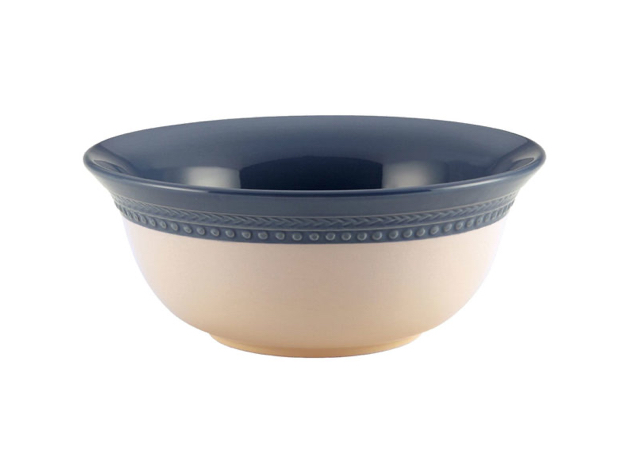 Paula Deen 58476 Dinnerware 10-Inch Stoneware Serving Bowl Blueberry - Blueberry