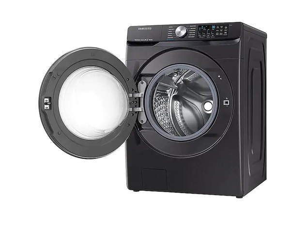 Samsung WF45R6300AV 4.5 Cu. Ft. Black Stainless Front Load Washer