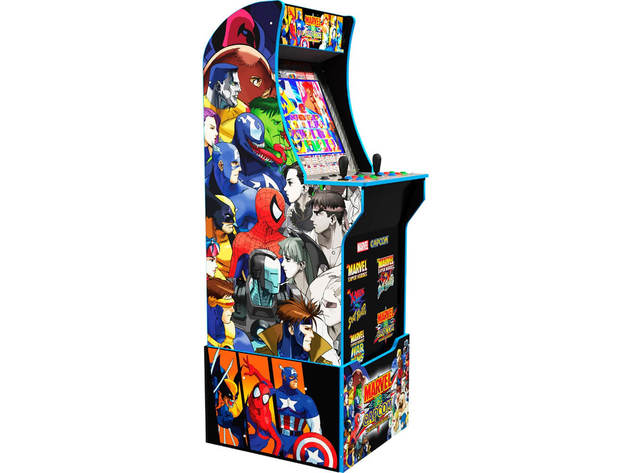 Arcade1up MARVSCAPWIFI Marvel vs Capcom Arcade Machine with Riser