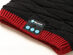 Beanie Jam Bluetooth Knit Hat (Black/Red)