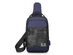 Lior Crossbody Camouflage Shoulder Chest Bags with USB Charger Port Blue