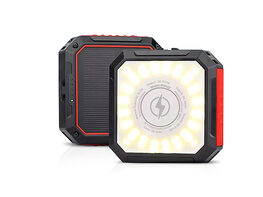 10000mAh Solar Charger with Light