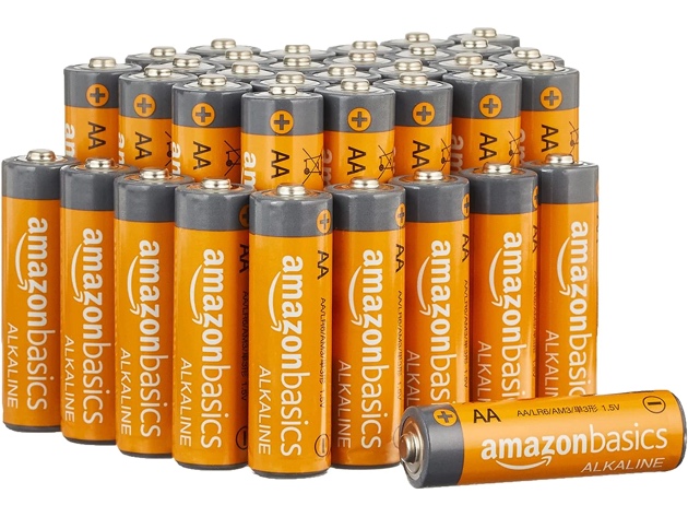 Amazon Basics AA Alkaline Batteries (72-Pack)