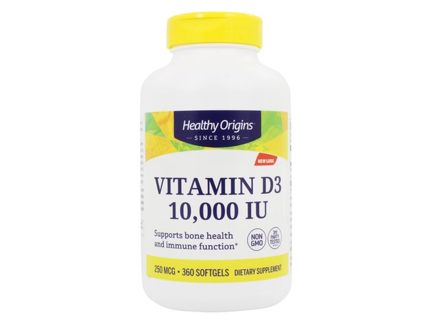 Healthy Origins - Vitamin D3 10000 IU - 360 Softgels