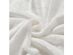 Classic Solid Fleece Blanket White Full/Queen
