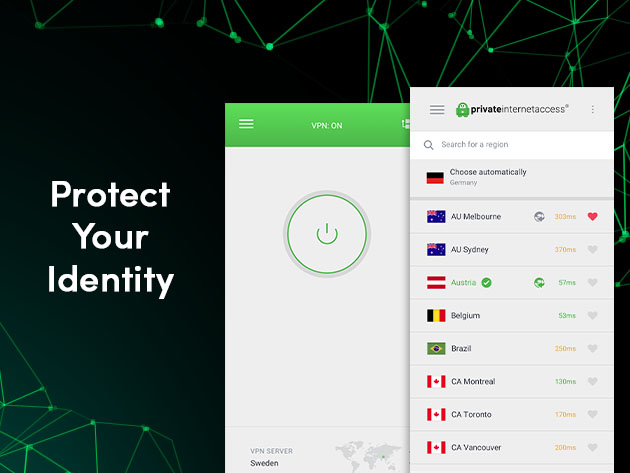 Private Internet Access VPN: 1-Yr Subscription