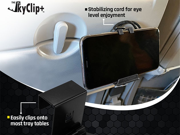 The SkyClip+ Phone & Tablet Holder