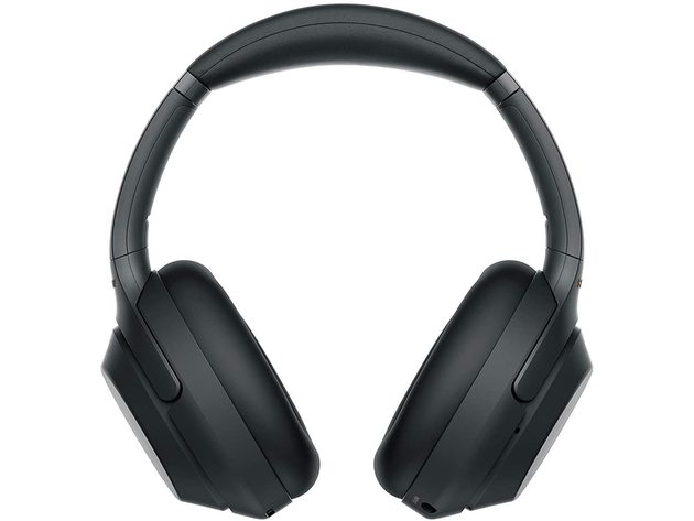 AOM Sony WH1000XM3 Wireless Noise-Canceling Bluetooth Over-Ear Headphones, Black (Refurbished, Open Retail Box)