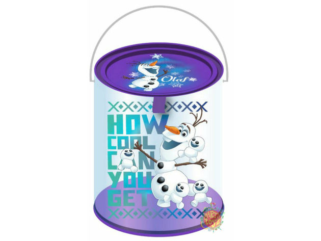 Frozen Clear Paint Canister with Tin Lid - Olaf