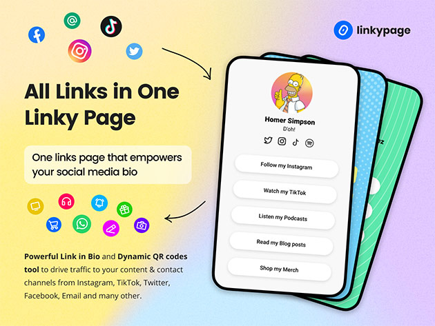 Linkypage: Pro Lifetime Subscription 