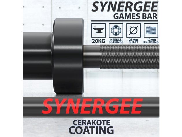 Synergee Games Barbell - 20KG Black
