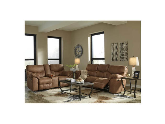 Ashley Signature Design 3380288 Boxberg Reclining Sofa - Bark