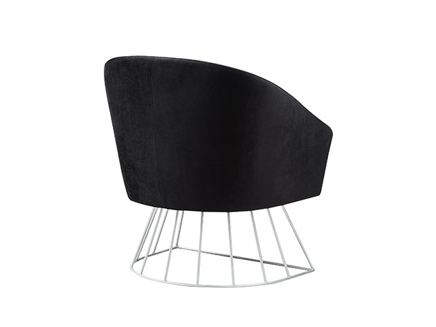 Adalene Velvet Accent Chair