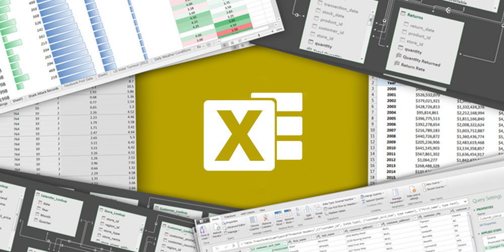 微软Excel: Intro to Power Query, Power Pivot & DAX