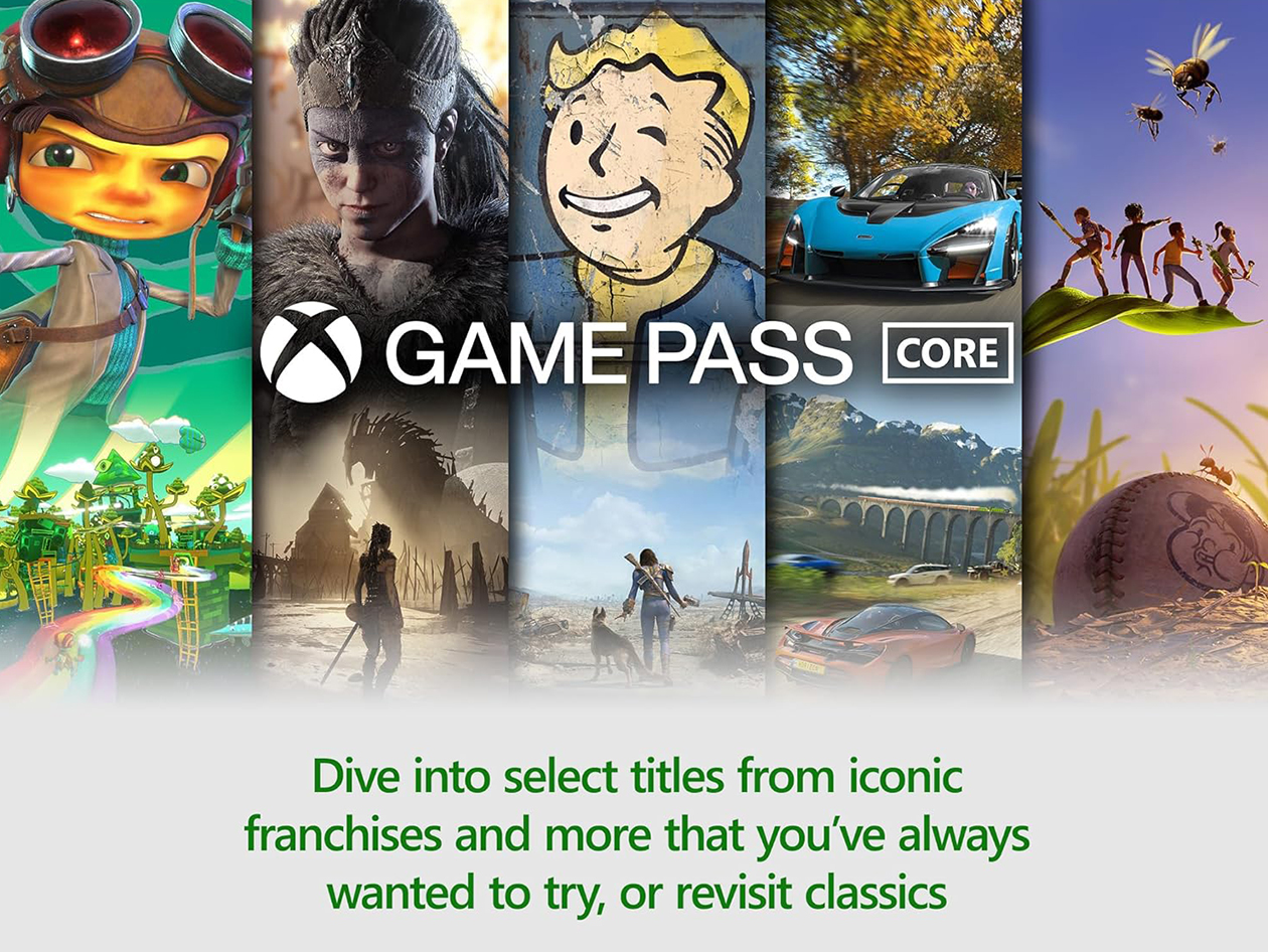 Xbox Game Pass Core: 12-Month Membership - Stackable & Global [Digital ...