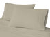Royale Linens 4-Piece Brushed Cotton Percale Sheet Set