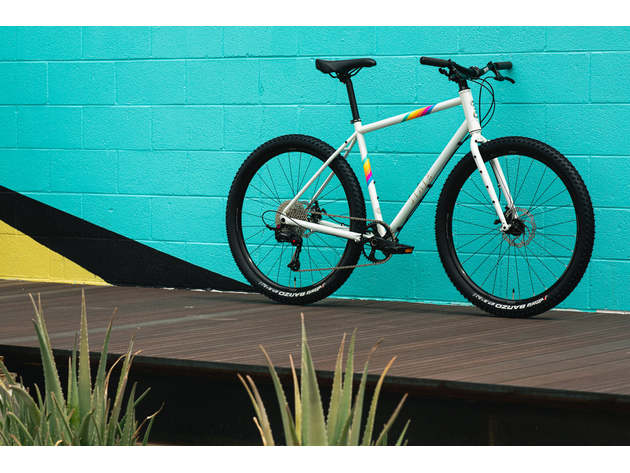 4130 All-Road - Flat Bar - Cupertino Pearl Bike - Large (Riders 6'1" - 6'5") / Both (Add $389.99)